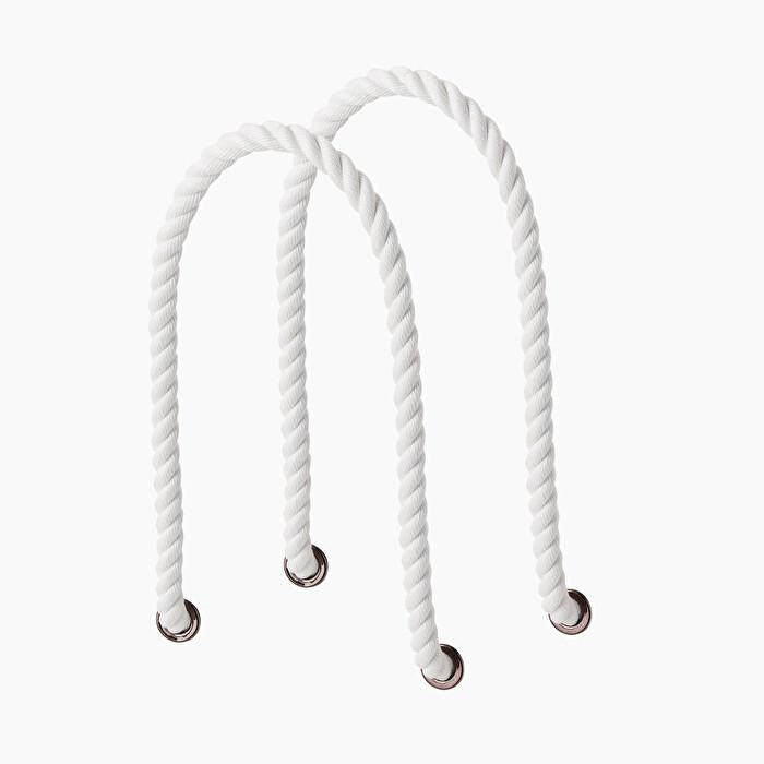 Long handle white rope