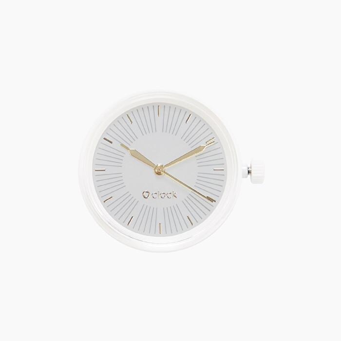 Dial Index Mirror White O Clock Make Your Own Item Bag - Watch Wall Clock Dial