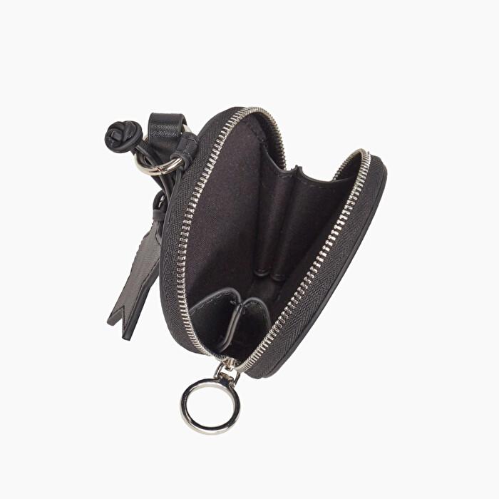 Fashion Women PU Leather Coin Purse Lovely Round Zipper Short Small Wallet  Japanese Korean Style Key Card Bag Headset Bags