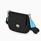 O bag chase black and sky blue