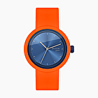 O clock great orange and blue