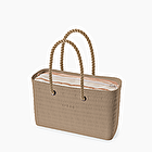 O bag beach sabbia metal linee