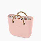 O bag mini smoke pink gems