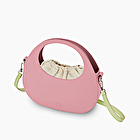 O bag oblò blush and celery green