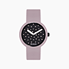 O clock violet pastel crystal noir