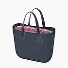 O bag mini navy blue and pink circus