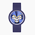 O clock great iris blue with racing soleil dial