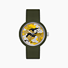 O clock olive camouflage silver